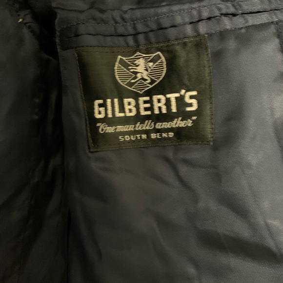 Vintage ALPAGORA Mens Navy Wool Long Winter OverCoat Size 46 - Picture 2 of 5